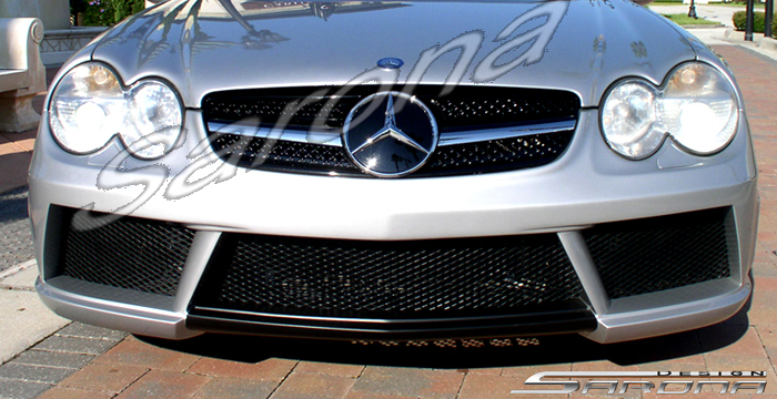 Custom Mercedes SL  Convertible Front Bumper (2003 - 2008) - $680.00 (Part #MB-049-FB)